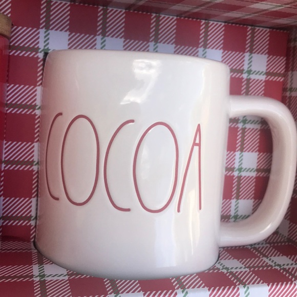 Rae Dunn PEPPERMINT cellar & COCOA mug - Picture 3 of 4